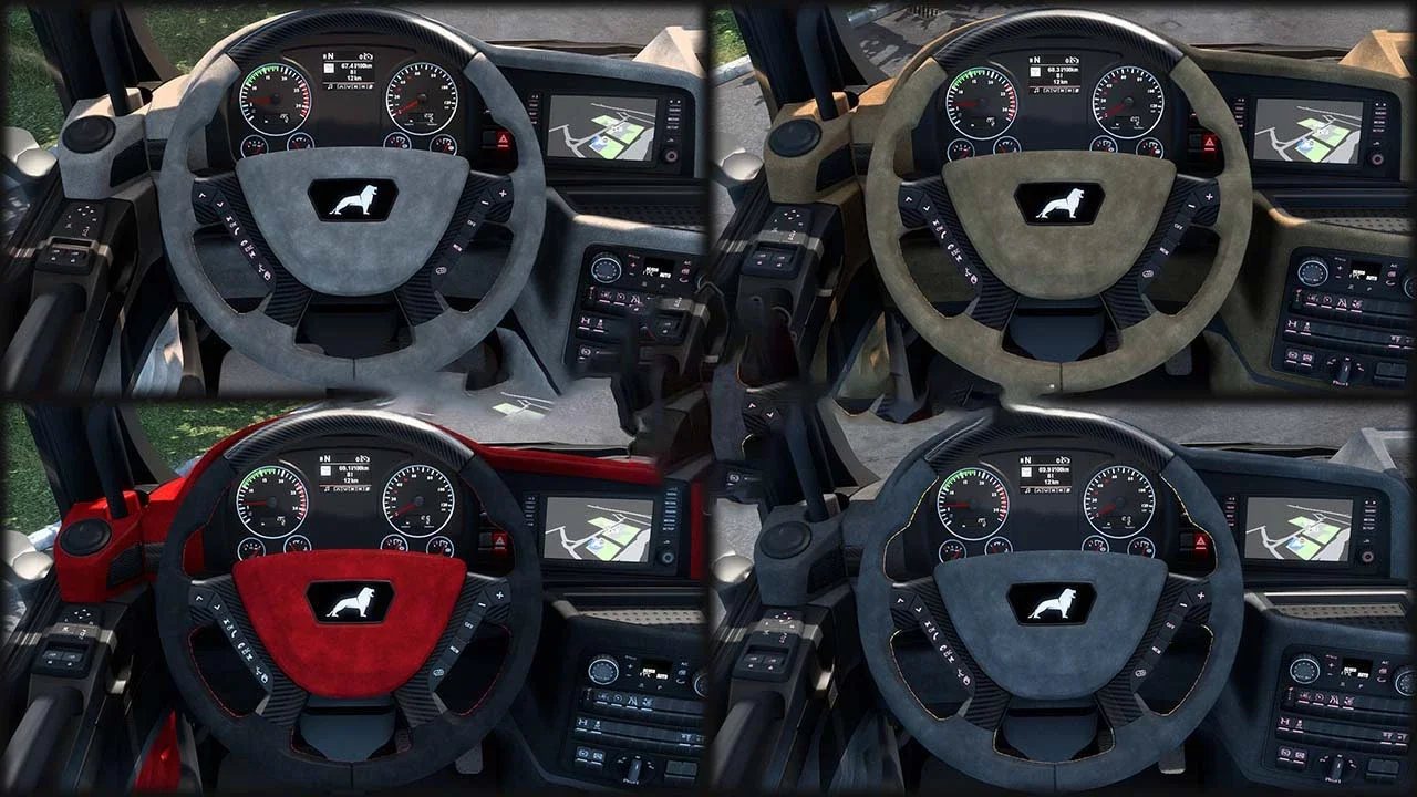 MAN TGX E6 Interior Pack v1.4 2