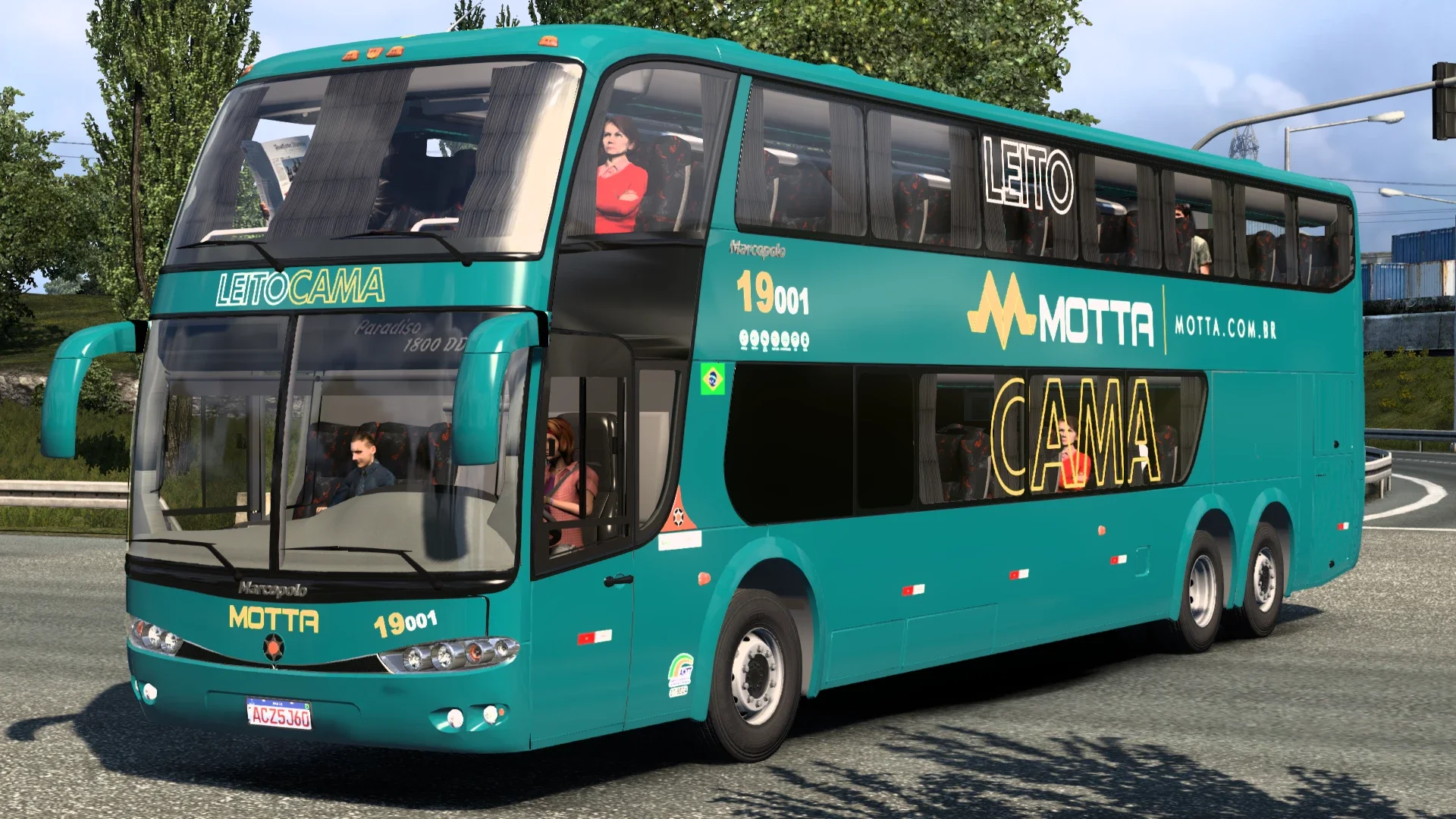 Marcopolo Paradiso G6 1800 DD 6×2 Scania 2