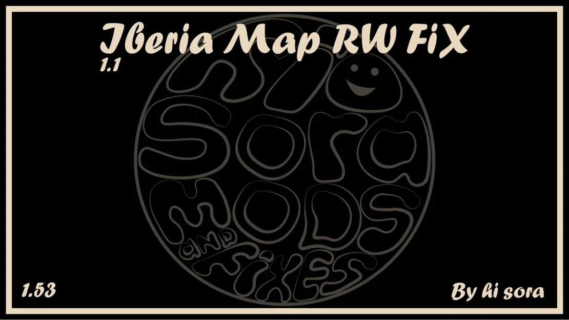 Iberia Map RW FIX v1.2