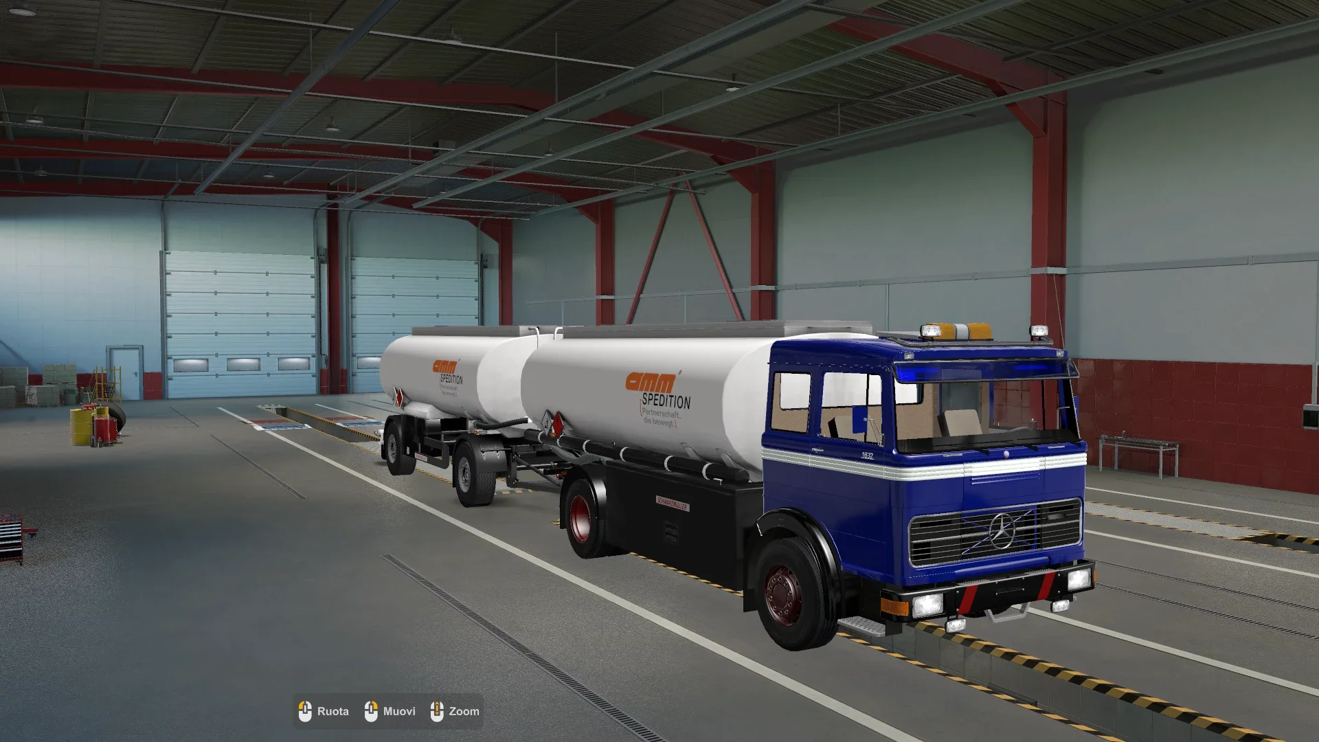 Mercedes LPS 1632 + Tandem Trailer by Antonio62 2