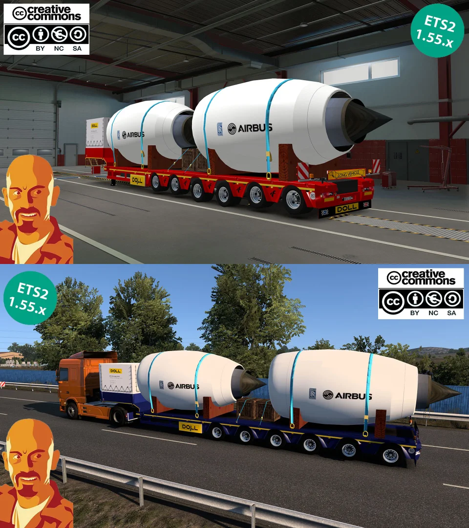 DOLL-SIEMENS SPECIAL TRANSPORT TRAILER v2.0.x 2