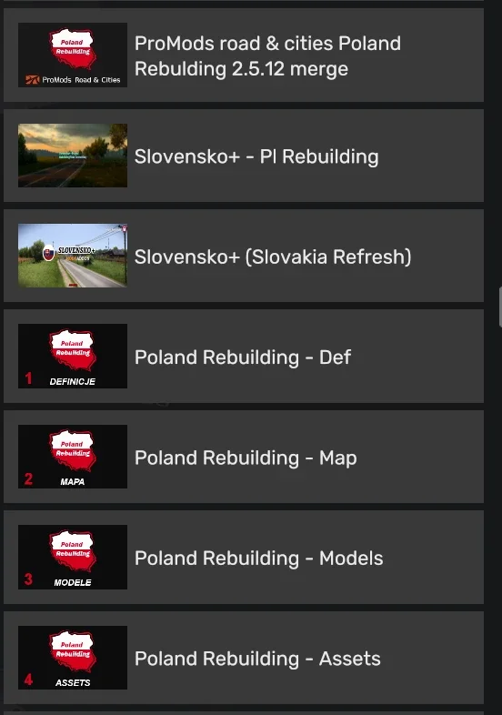 Slovensko+ Poland Rebuilding RC v1.3 2