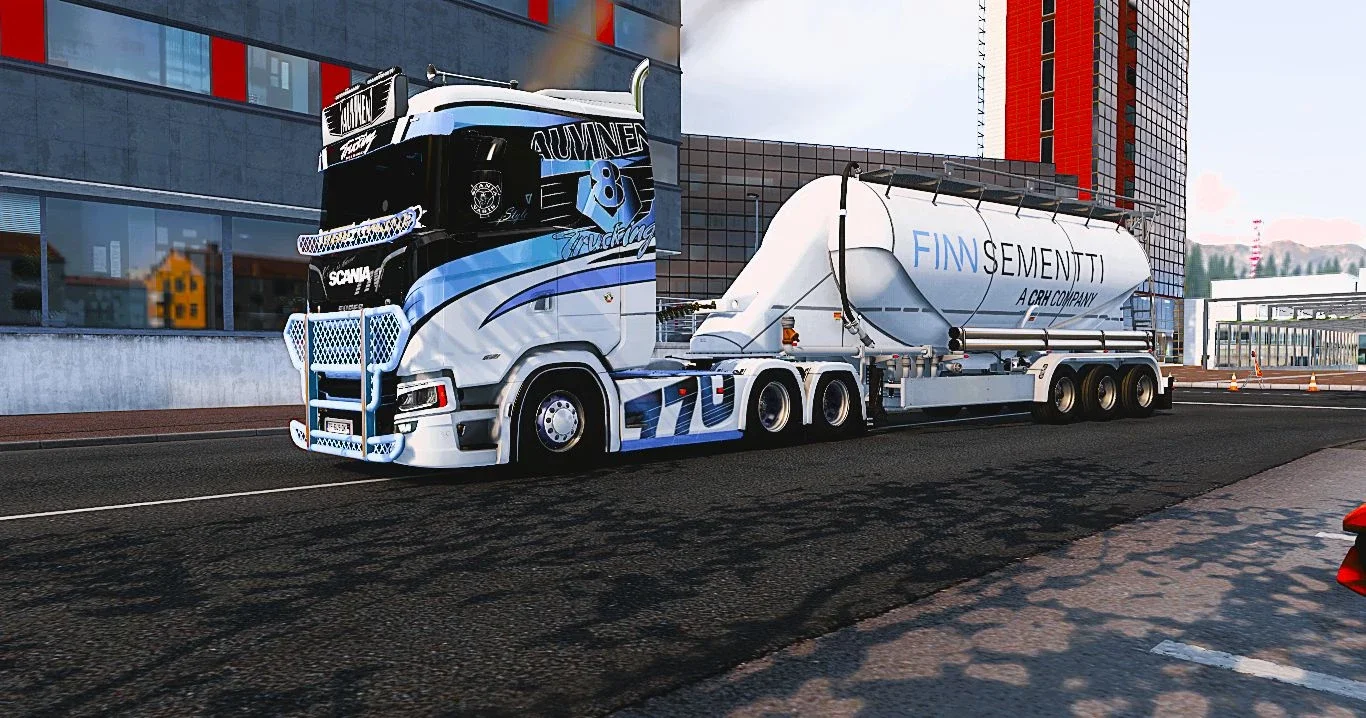 Scania S 8k Auvinen skin V1.0 2