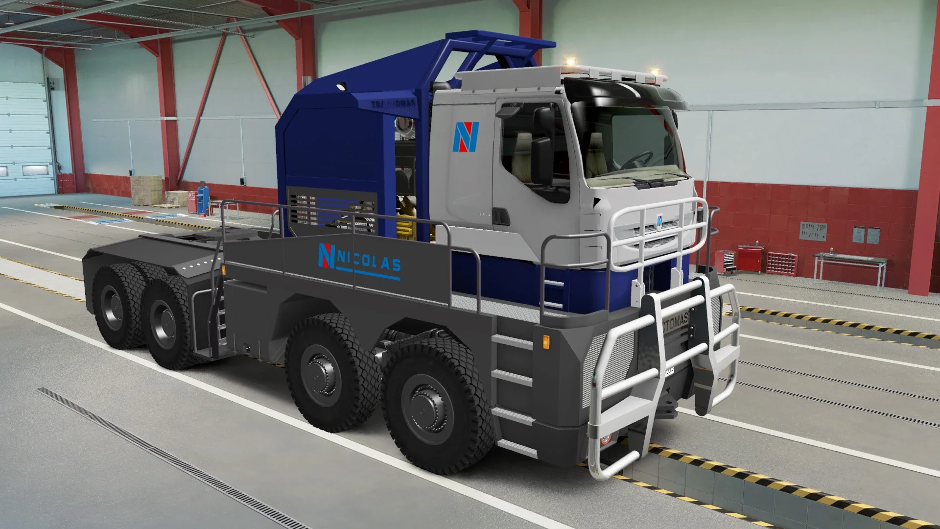 Renault KERAX TRACTOMAS 8X8 v3.0.x 3