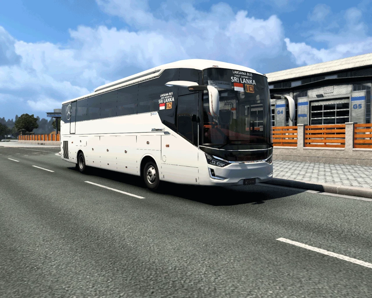 Sri lanka laksana bus skin v1.0