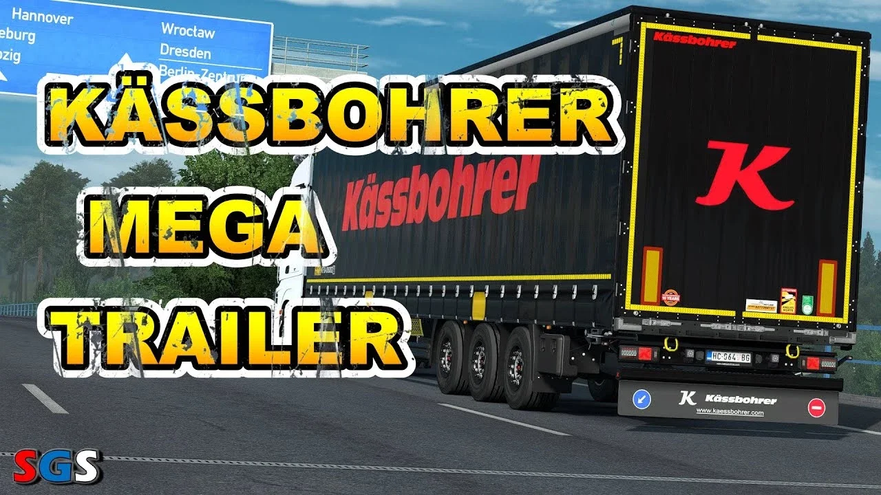 Kässbohrer K.SCD Mega Trailer