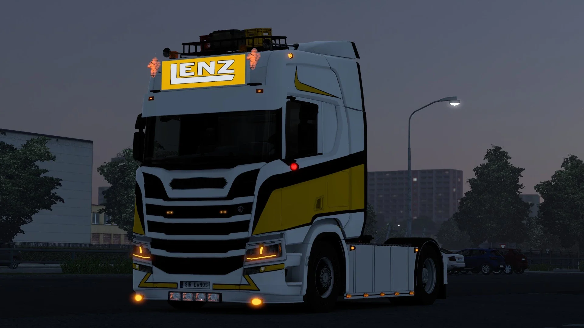 Lenz skin for NextGen Scania R and Venus lightbox v1.0 3