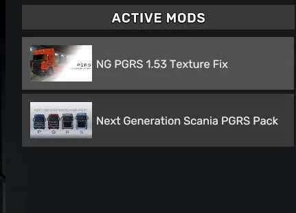 Scania NG PGRS Texture Fix 2