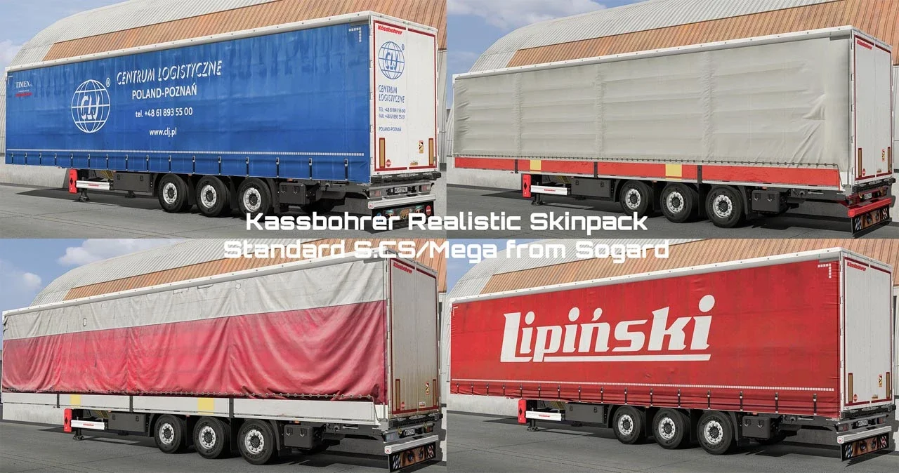 Kassbohrer S.CS and Mega Realistic Skinpack v1.0 2