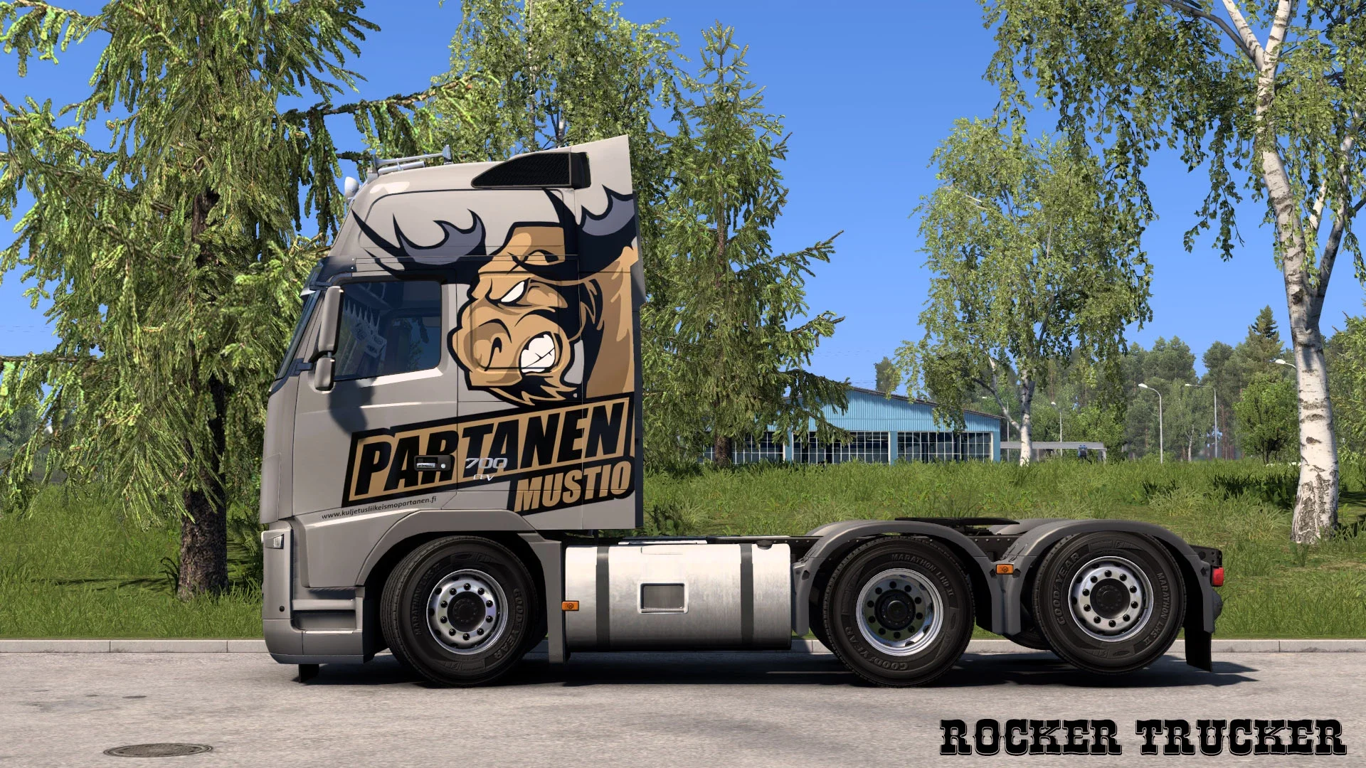 Kuljetusliike Ismo Partanen Skin fro Volvo FH3 v1.0 2
