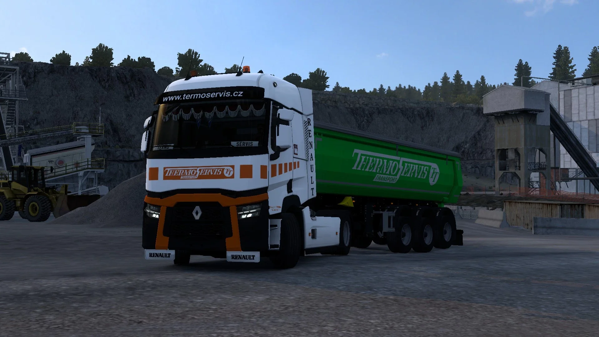 Termoservis skin for Renault T and SCS Dumper v1.0 2