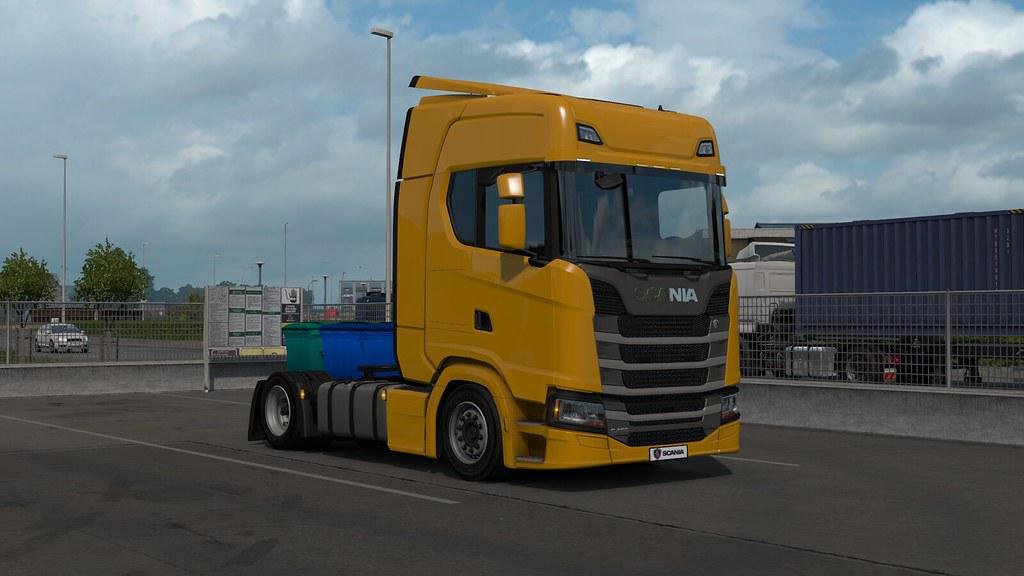 Low deck chassis addon for Eugene Scania NG by Sogard3 v 1.7