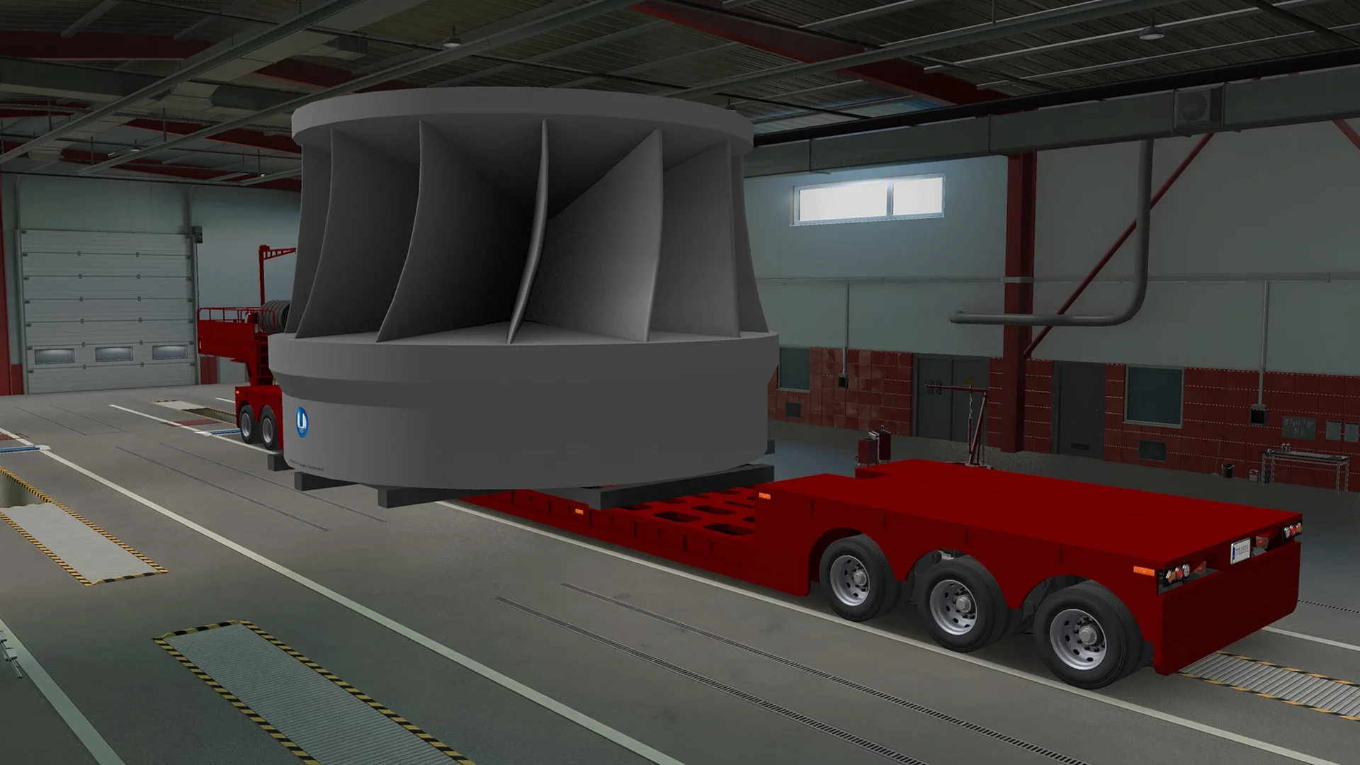 Multi AXLE FLATBED TRAILER 10 AXLES v3.0 2
