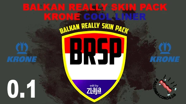 BRSP Balkan Really Skin Pack for Krone Cool Liner 1.5x