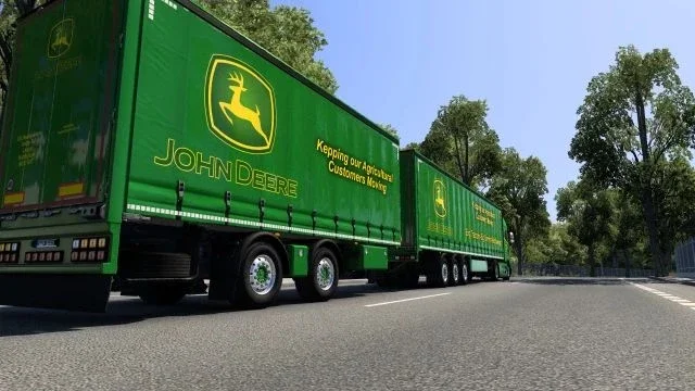 John Deere S-Way Trailer v1.0 2