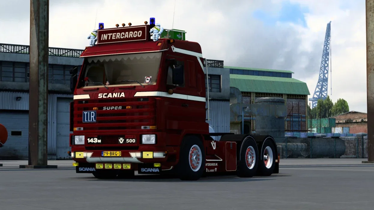 Scania 143M 500 V8 Intercargo v1.7