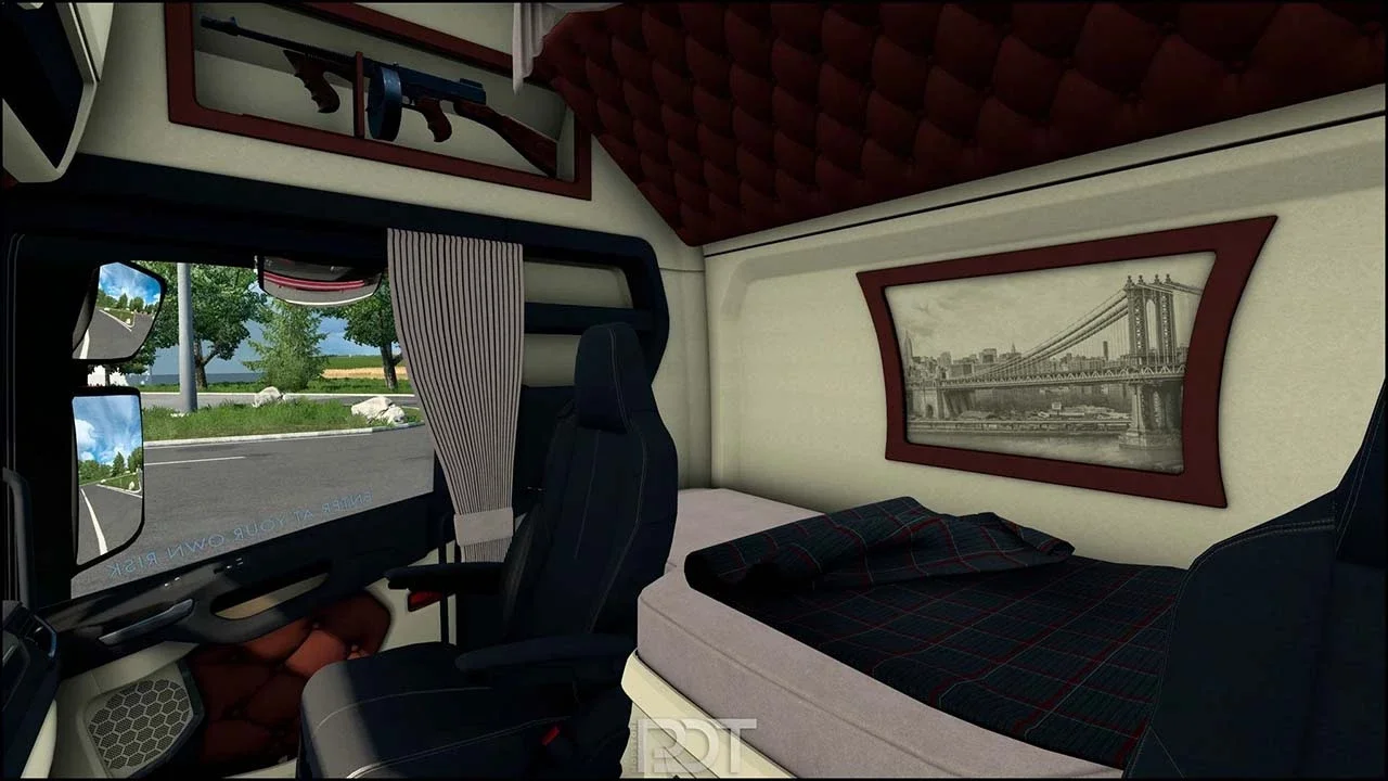 Scania S500 + Trailer Weeda Transport Oldschool Gangsters v2.0 3