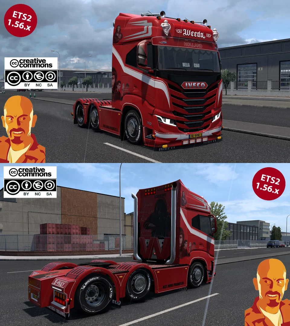 IVECO S-WAY WEEDA TRANSPORT v1.0 4