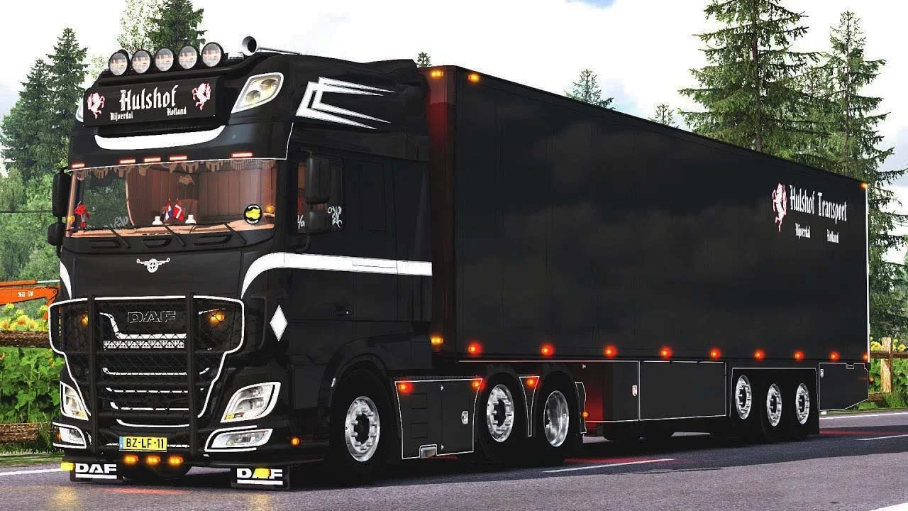 DAF XF 106 530 Ragnar Hulshof + Trailer v15.0