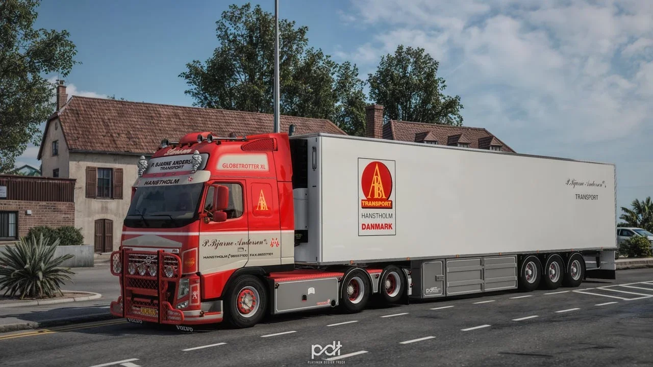 Volvo FH3 P.Bjarne Andersen + Trailer v2.0