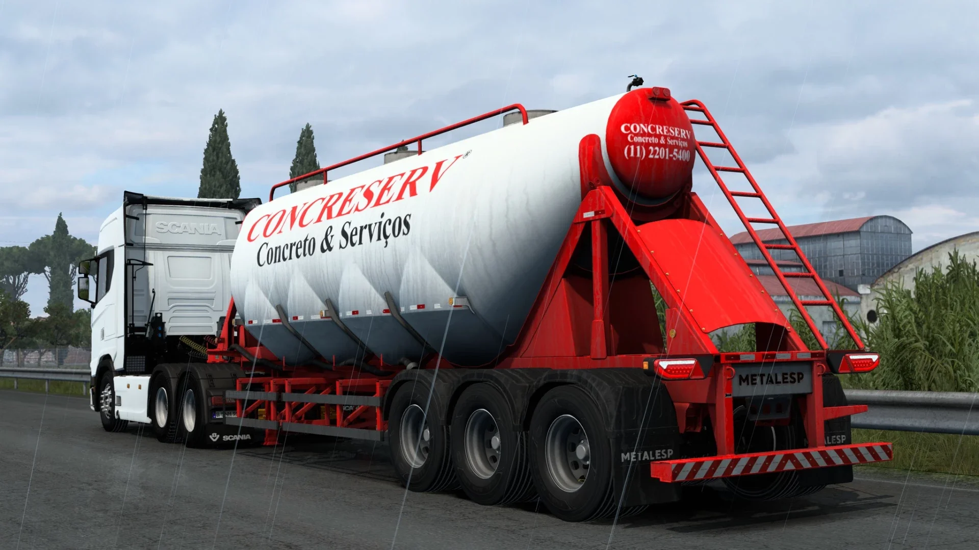 Metalesp Silo 3Eixos 35m3