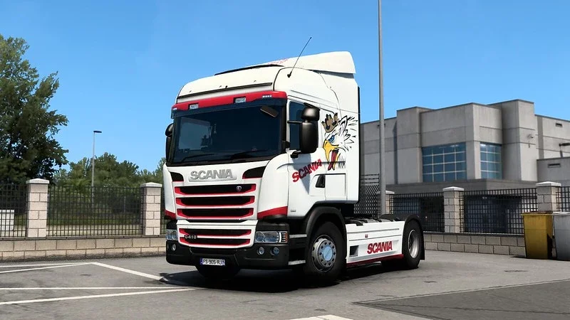 Paintable Griffin for Scania P, G series v1.2 2